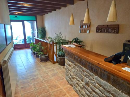 Előcsarnok, Hostal Cabrerès (Hostal Cabreres) in Cantonigròs
