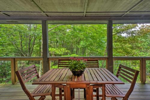 Cozy Clayton Cabin with Deck and Mountain Views!