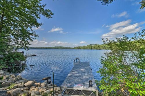 . Sunset View Cabin with Lake-View Fire Pit!