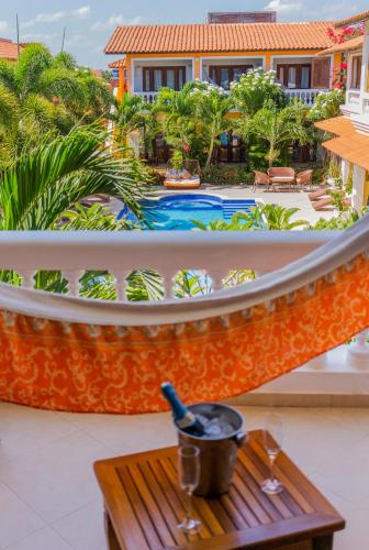 Udsigt, Hotel Villa Beija Flor in Jericoacoara