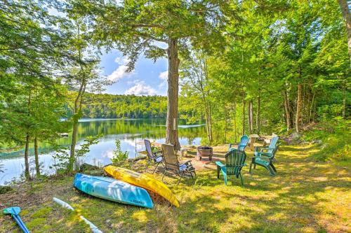 . Dreamy Bucksport Hideaway on Freshwater Pond!