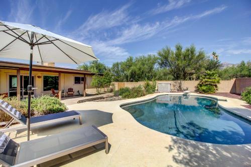 Stylish Tucson Home with Patio and Private Pool!