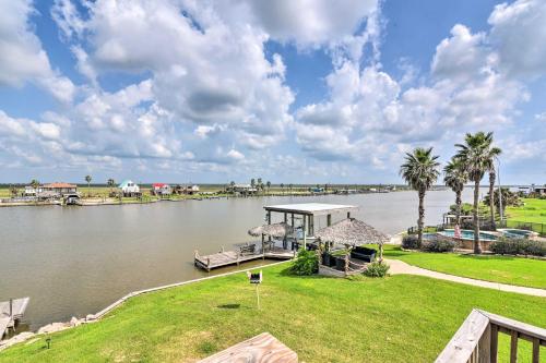 Bay City Home with Dock, Ocean Views and Access! in Sargent, USA