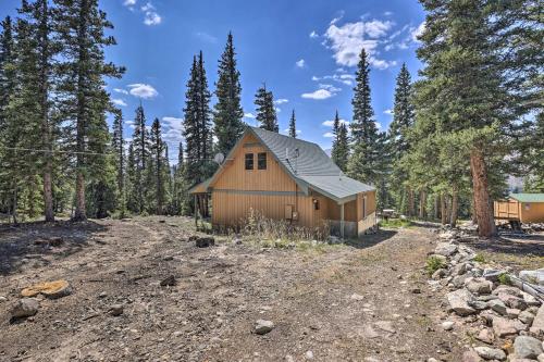 High-Altitude Fairplay Cabin with Deck and Views!