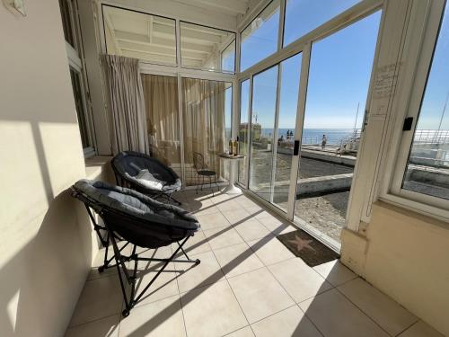 Duplex de charme en front de mer avec veranda - FR-1-361-32 in Jullouville