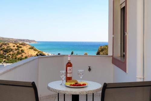 Balcony/terrace, Hara's Apartment 1 in Viannos