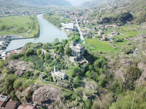 Romantic Italian Castle at the foot of the Alps