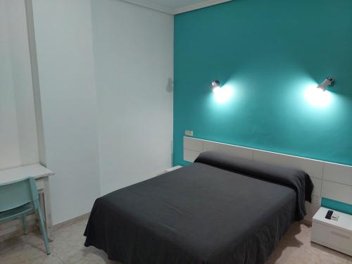 1 double bed