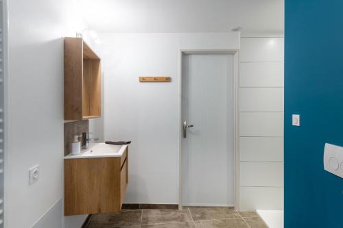 Ванна кімната, Plaines-Provence Spa&Sauna in Шатору-Альпи