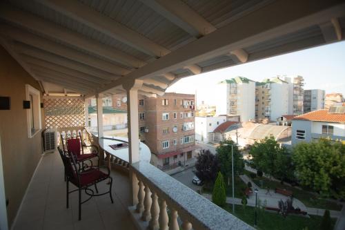 Балкон/тераса, Vila Mariss in Корча