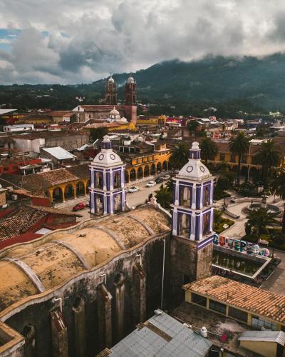 A szálláshely kívülről, Casa del Zocalo in Centro