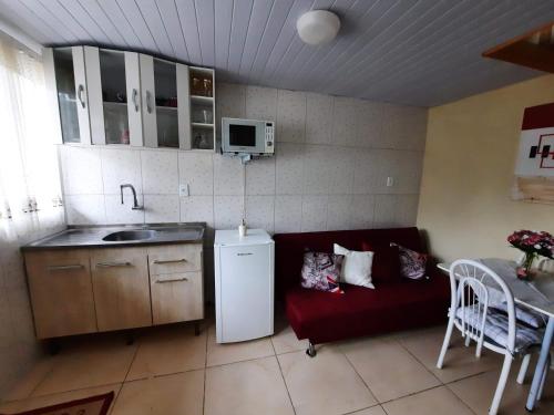 virtuve, Loft charmoso no centro de Pinhais in Pinhais (Paraná)