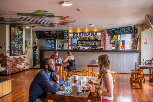 Restaurant, Pariwana Hostel Lima in Lima