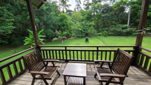 阳台/露台, 西必洛民宿 (Sepilok B&B) in 山打根