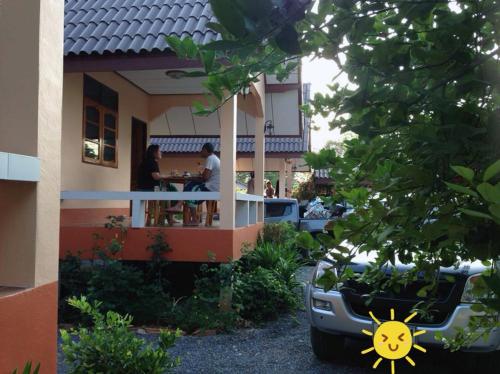 Balcony/terrace, Chuanchom Resort in Phatthalung