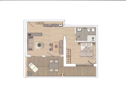 2 queen beds, 1 sofa bed