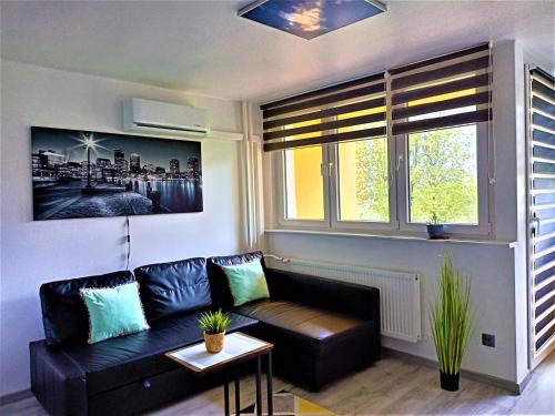 Apartament z balkonem Gliwice Mewy, SIKORNIK, klimatyzacja, Gliwice