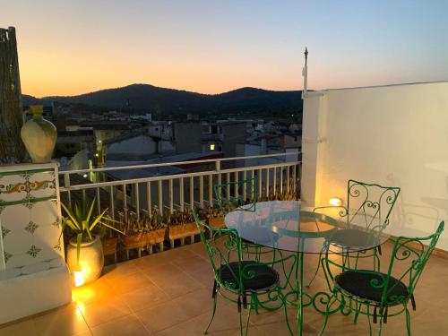 Erkély/terasz, Sunny attic with views in L'Olleria in L'Olleria
