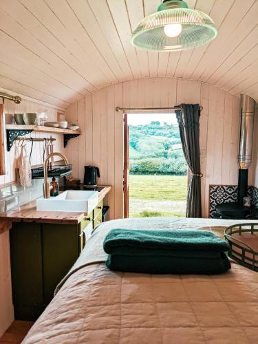 Stunning Shepherd's Hut Retreat North Devon