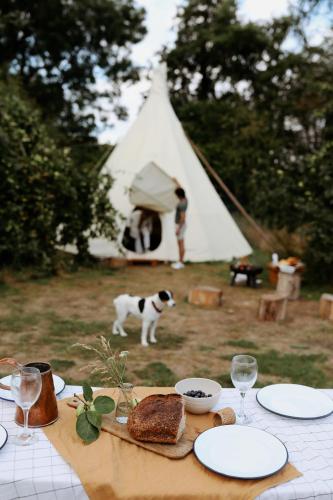 White House on Wye Glamping 4