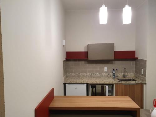 Kitchen, Praias do Lago - Caldas Novas in Res. Alto da Boa Vista