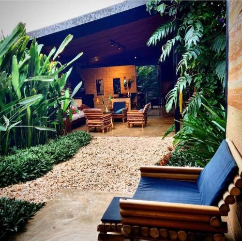 Casa jardim com ofurô - Chapada dos veadeiros