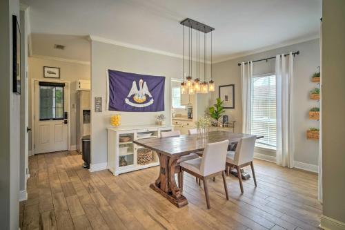 Baton Rouge Game Day House with Chic Yard Space