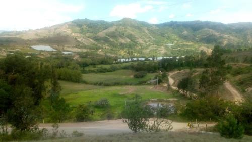 Surrounding environment, Mirador de la cuesta in Tinjaca