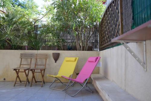 F3 climatise-terrasse 30 m2- Parking-Antigone near Cafe Cozy