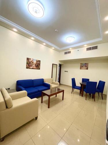 Two bedroom serviced apartment with all amenities for short term rental in Al Mankhool area