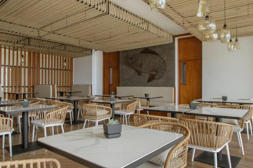 레스토랑, Eurobuilding Hotel & Suites Lecheria in 푸에르토 라 크루스