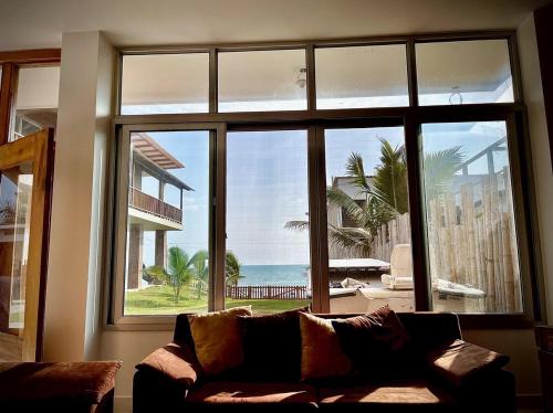 View, Samana Hostal, Puerto Engabao in Engabao