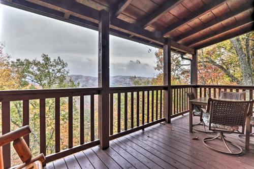 Scenic Sevierville Cabin Hot Tub, Panoramic Views