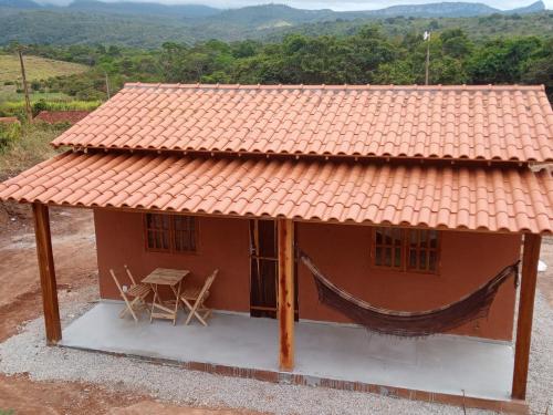 Vila Sincorá - Chalé para 4 pessoas com cozinha a 2 km da portaria da Cachoeira do Buracão