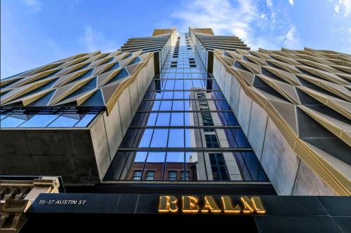 Exterior view of Realm Apartments by CLLIX