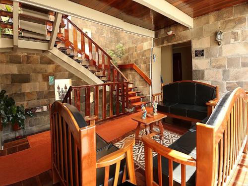 Előcsarnok, Hotel Rivera in Ayacucho