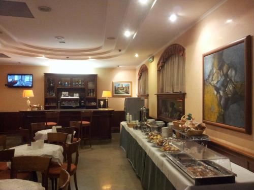 Restaurant, Hotel Traiano in Civitavecchia
