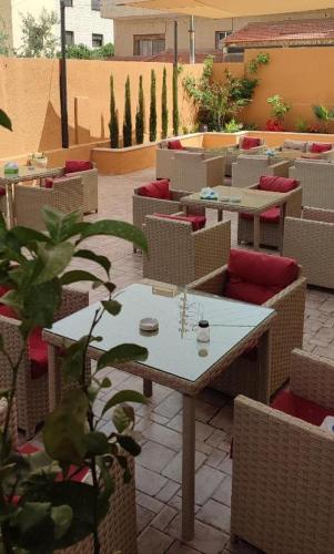 Restoran, Black Iris Hotel II in Madaba