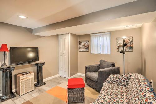 Garden-Level Millburn Apt - Walk to Transit!