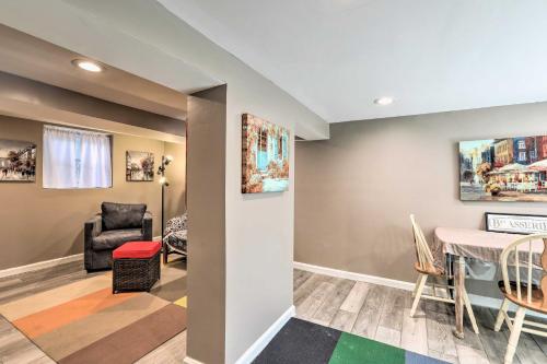 Garden-Level Millburn Apt - Walk to Transit!