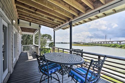 Secluded Seabrook Waterfront Home with Patio!