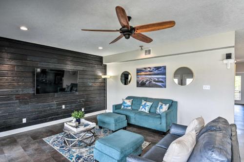 Secluded Seabrook Waterfront Home with Patio! in Seabrook, USA