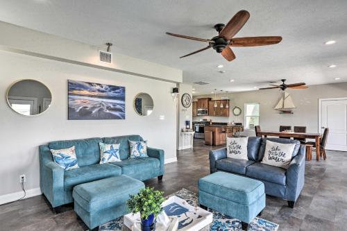 Secluded Seabrook Waterfront Home with Patio! in Seabrook, USA