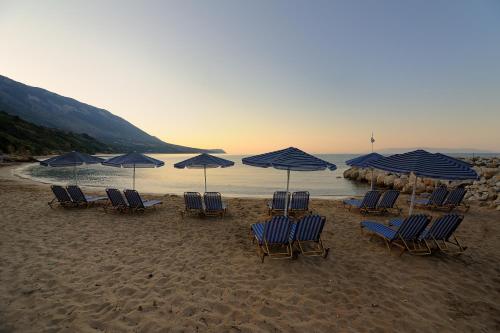 Beach, Evianna Studios in Mousata