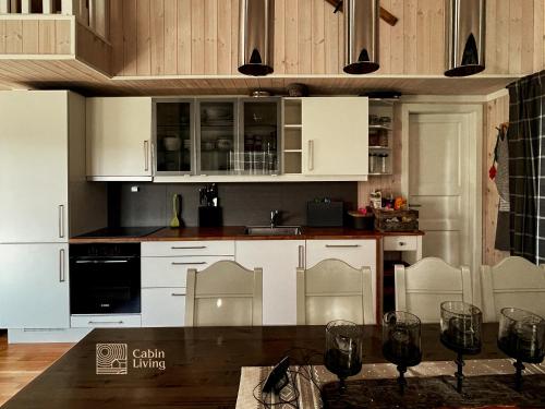 Family friendly cabin Hemsedal GolfAlpin golf, ski-out, fireplace & wifi in Hemsedal