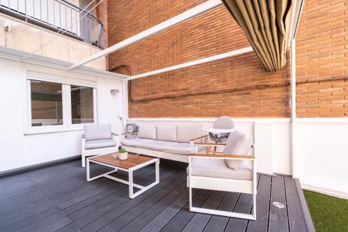 balcon/terasă, Apartamento Mani en Avenida Espana con terraza in Albacete