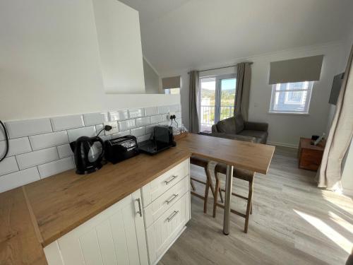 Konyha, Thesen View - exquisite views with bikes & canoe in Thesens Sziget