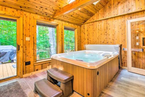 Pet-Friendly Pocono Pines Rental with Hot Tub! in Pocono Pines, USA