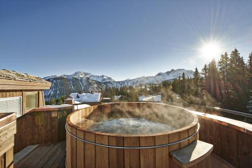 Kilátás, Apogee Courchevel, Oetker Hotels in Saint-Bon-Tarentaise