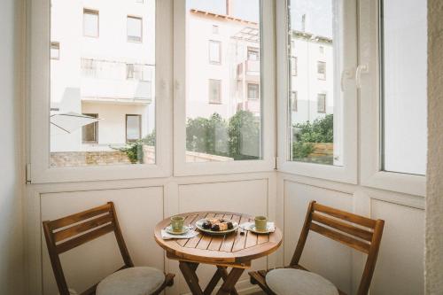 陽台/露台, Sadebo Modern City Lübeck - Balkon oder Terrasse (Sadebo Modern City Lubeck - Balkon oder Terrasse) in 盧貝克